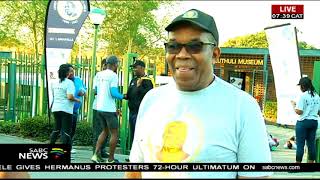 Luthuli Legacy Walk 2018 organised by the Luthuli Museum [upl. by Terrilyn]