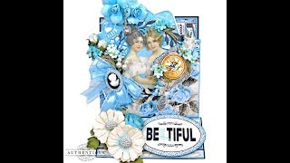 Authentique Glamour Pocket and Tag Easel Card Tutorial [upl. by Lister379]