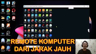 Cara Remote Komputer Dari jarak Jauh Dengan Ultraviewer [upl. by Tarra]