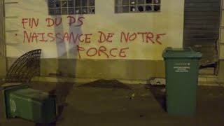 AG à Tolbiac et manif sauvage contre la Loi Travail  21 mars 2016 [upl. by Trula]