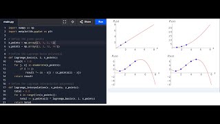 Lagrange interpolation method  Lagrange Polynomial method [upl. by Mychal]