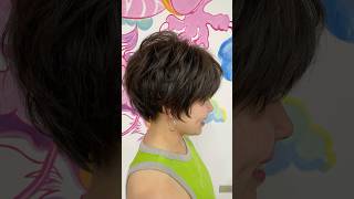 Corte Pixie Bob ✂️ cortedecabello cabellocorto pixiebobhaircut tips trucos peluqueria [upl. by Kenelm]