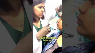 I got a NonSurgical Nose Job👃 in 5 minutes  5 min Nose Job  DrPriyanka Reddy  DNA Skin Clinic [upl. by Hazmah]