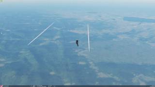 DCS F14b Long Range Phoenix kills vs 2x Tu142 [upl. by Alyk274]