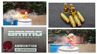 Ammo incorporated 90gn JHP 380acp [upl. by Suhcnip136]