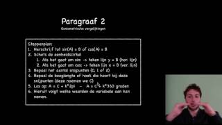 Samenvatting wiskunde B  Hoofdstuk 7 Goniometrische functies VWO [upl. by Aylmar]