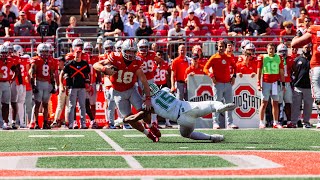 Marshall Football  Players Post Game Press Ohio State [upl. by Aliac]