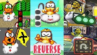 Evolution Of Lakitu In Mario Kart Start Race Rescue Wrong Way Final Lap amp Finish 19922017 [upl. by Sephira]