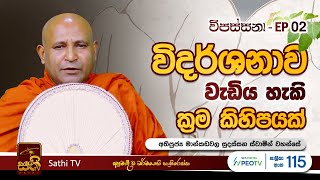 විපස්සනා  EP 02  Mankadawala Sudassana Thero  16 12 2023  Sathi TV  Vipassana  Wipassana [upl. by Latsyek]