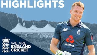 Buttler Hits Incredible 100 Off 50 Balls  England v Pakistan 2nd ODI 2019  Highlights [upl. by Wiener]