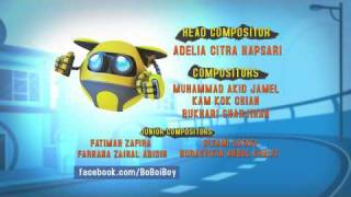 BoBoiBoy Ending Credits quotBersediaquot BM [upl. by Had]