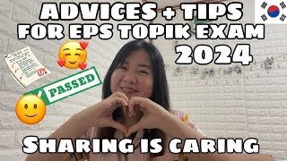 ADVICES  TIPS FOR EPS TOPIK EXAM 2024  Buhay Korea Vlog [upl. by Corinne]