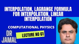 27 October 2024 LECTURE NO 61 COMPUTATIONAL PHYSICS [upl. by Ajnat]