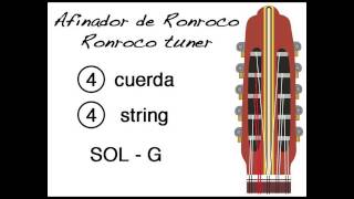 Afinador de Ronroco  Ronroco Tuner [upl. by Hewe]