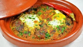 Tajine cu chiftele  Tajine kefta  JamilaCuisine [upl. by Anazraf]