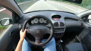 🔥 Peugeot 206 14 HDi 70 2005 POV Driving HD 4K  PSA Code DW4TD بيجو [upl. by Attenrev]