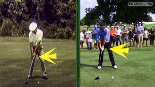 SwingVision Ben Hogan amp Jason Dufner at the Crowne Plaza Invitational [upl. by Yrrah]