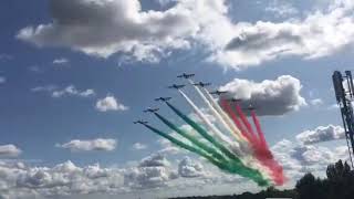 Sorvolo Frecce Tricolori al Gran Premio dItalia di Formula 1  Monza 2019 [upl. by Sayer]