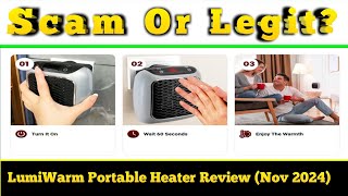 LumiWarm Portable Heater Review  Legit or Scam [upl. by Pros114]