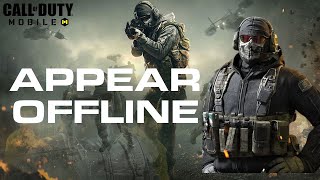 How to Appear Offline on Call of Duty Mobile 2024  CODM Tutorial [upl. by Ytomit255]