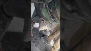 6010 Welding Root Pass 🧑‍🏭🧐🔥6g Position 6010 Welding Test shorts stickwelding 6010stickwelding [upl. by Flatto]