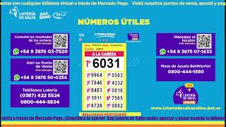 SORTEO VESPERTINO 09102024 [upl. by Ashok43]