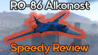 RO86 Alkonost Speedy Review  Cayo Perico Heist [upl. by Etrem]