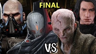 Darth Malgus and Jadus vs Snoke and Kylo Ren  FINAL Ai Tag Team Tournament [upl. by Oos992]