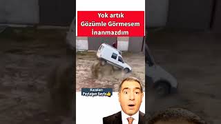 Gözümle görmesem inanmazdım 😂 süper bir manevra yaparak samanların üstüne çıkmayı başardı😀 [upl. by Nalon755]