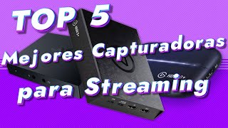 Top 5 Mejores Capturadoras de vídeo para Streaming del 2023 [upl. by Janey]