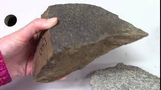 A1 amphibolite hand sample [upl. by Ahders]