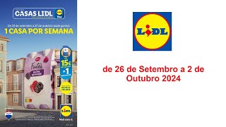 Folheto Lidl PT de 26 de Setembro a 2 de Outubro 2024 [upl. by Denae711]