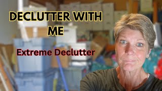 Declutter Closet Over 25 Years With Me Photos Baby Stuff Mementos Large Christmas Village [upl. by Eceirahs]