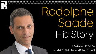 Rodolphe Saade His Story France  CMA CGM Group Chairman [upl. by Anitroc]