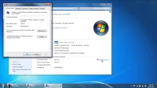 How to Change Workgroup Name in Windows 7 [upl. by Martinic]