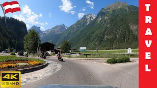 Driving in Austria 6 Ötztal valley Oetz  Sölden  Obergurgl 4K 60fps [upl. by Atlee]