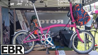 Brompton Electric C Line Urban 4 Speed  Sea Otter Classic 2024 [upl. by Heda]