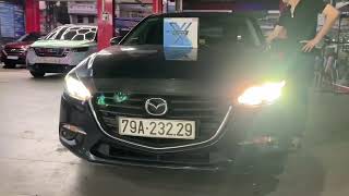 MAZDA 3 LẮP BI LED XLIGHT V20 2023 xlight v202023 auto365NhaTrang [upl. by Carline118]