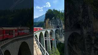 Treinreizen in Zwitserland 🇨🇭❤️ switzerland berninaexpress switzerland trein train reizen [upl. by Dolores]