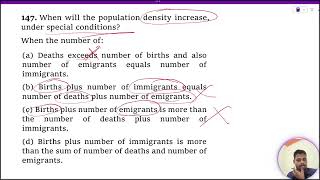 When will the population density increase under special conditions When the number of  1 Deaths [upl. by Juback]