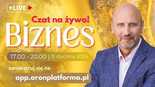 Czat na żywo dla społeczności BIZNES czyli odpowiedzi na pytania  31012024  1700 [upl. by Ameg]