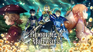 SWORD ART ONLINE Alicization Lycoris  Blooming of Matricaria  Nintendo Switch [upl. by Ryter]