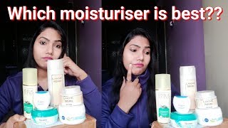 Lakme peach milk NiveaHimalayapondslotus alpha moist which moisturiser is bestFabRose [upl. by Gorlin]