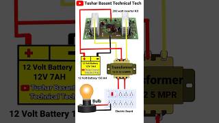 200 Watt inverter kit Connection shorts [upl. by Jodi]