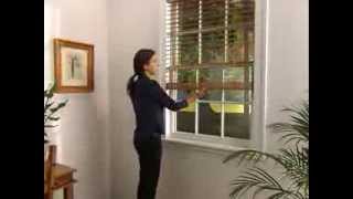 Levolor Wood Blinds  Cordless Lift [upl. by Dawes]