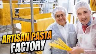 How DRY PASTA is Made in an Italian Pasta Factory Rustichella dAbruzzo [upl. by Carrington]