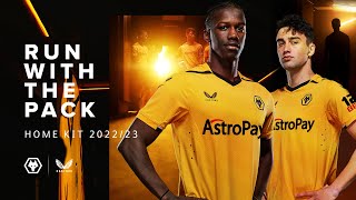 The new Wolves x Castore 202223 home kit [upl. by Otilesoj703]