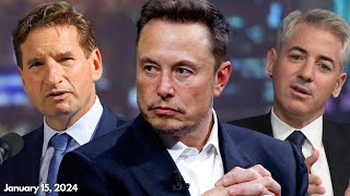 Elon Musk Talks To Presidential Candidate Dean Phillips with Bill Ackman amp Jason Calacanis [upl. by Enelym120]