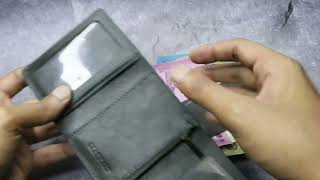 Triden21 Inverse  Trifold Leather Wallet [upl. by Arad617]