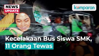 Kronologi Lengkap Rombongan Bus Perpisahan SMK Depok Terlibat Kecelakaan Maut di Ciater Subang [upl. by Notsae]